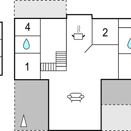 Vakantiehuis Gezellig Huis In Oksbøl Met Sauna Oksbøl